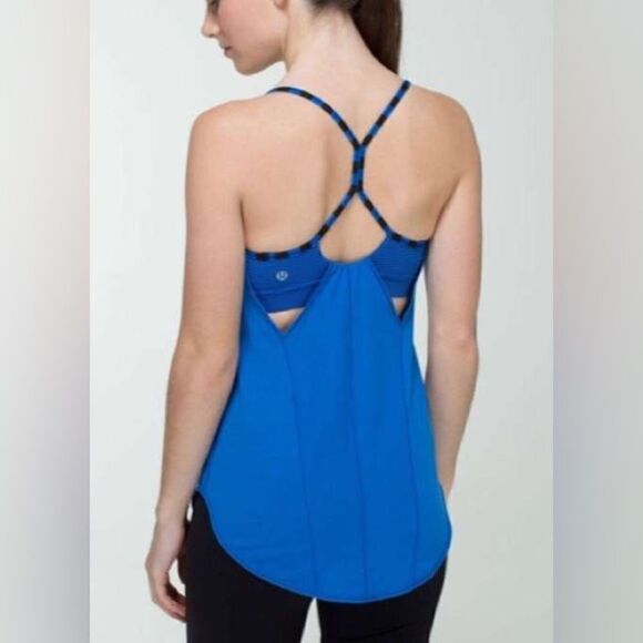 Lululemon Roll Out Tank in Baroque Blue - Picture 3 of 10